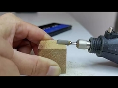 Η χρήση των διαφορετικών υλικών (μέταλλο, ξύλο, αργίλιο κ.λπ.) από διάφορα σαλιάσματα καρβιδίου