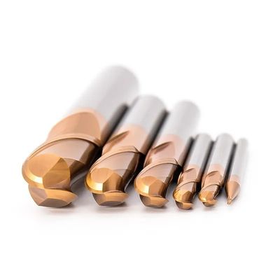 Καλή τιμή. Επικάλυψη TiAlN 45-60° Τεχνή κοπή καρβιδίου βολφραμίου με 3-4 φλάουτα σε απευθείας σύνδεση