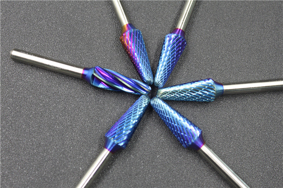 Καλή τιμή Η σειρά YG Standard Cut 1 4 6mm Shank Coating Carbide Burr Bits για αλουμίνιο Αποδεκτή εντολή δοκιμής σε απευθείας σύνδεση
