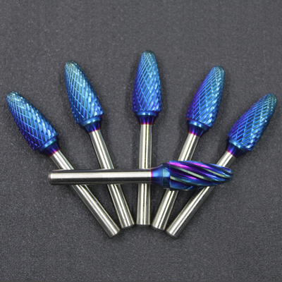 Καλή τιμή. Αργυρό Tungsten Carbide Burr Set 1/8-1/4 ίντσες ή 3-6MM Μέγεθος Σκανκ Κοβάλτιο συστατικό σε απευθείας σύνδεση