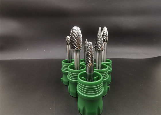 Καλή τιμή. Μορφή 6mm κνήμη 10mm κώνων επικεφαλής περιστροφικό σάλιασμα καρβιδίου σε απευθείας σύνδεση