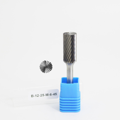 Καλή τιμή 40 CrMo Shank Single Cut 6mm Shank SB Cylinder End Cut Carbide Burr Bits για μέταλλο σε απευθείας σύνδεση