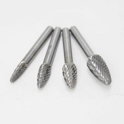 Καλή τιμή. 6*8mm Rotary Burs Sets Plastic Box Tube Package Genuine Solid Tree Shape Carbide Burr for Metal Aluminum σε απευθείας σύνδεση