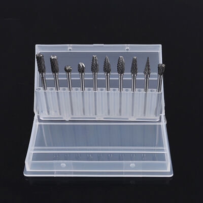 Καλή τιμή. Τροχιστικό περιστροφικό φρέζα καρβιδίου βολφραμίου με διάμετρο στελέχους 1/8