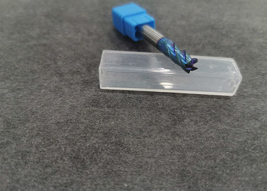 Μπλε μύλος τελών καρβιδίου βολφραμίου χρώματος στερεός για την κοπή με τη διάμετρο 8mm